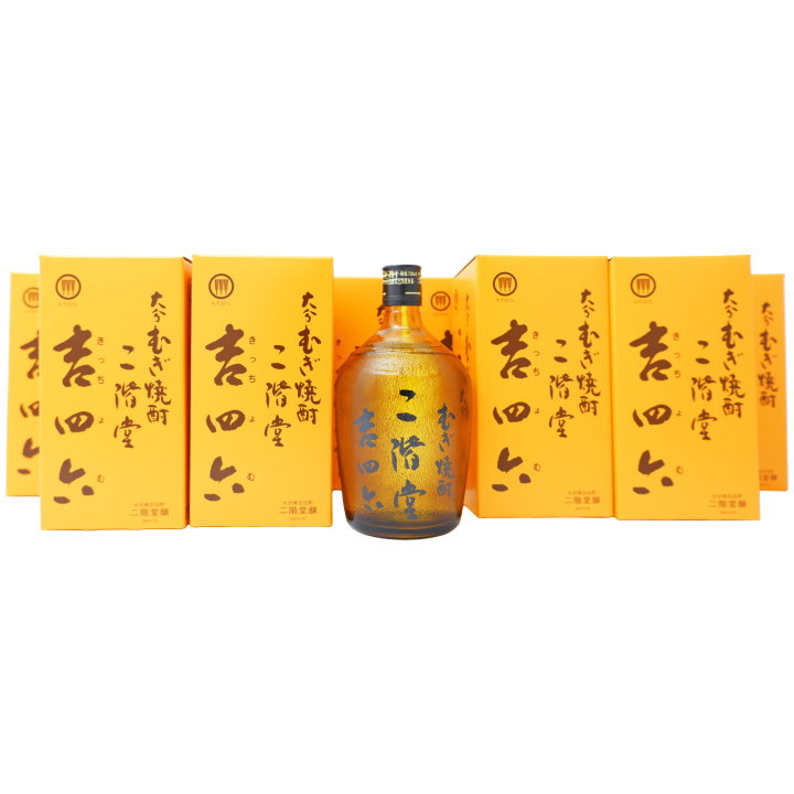 焼酎 吉四六 瓶 麦焼酎 25度 720ml&times;10本 1ケース 送料無料｜日本酒と焼酎のお店　新潟銘酒王国