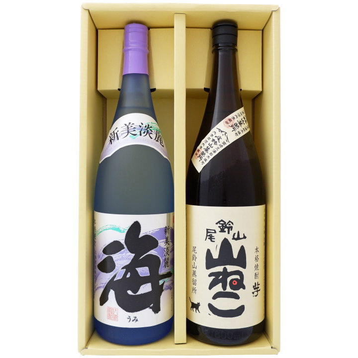 山ねこ 芋1800ml尾鈴山蒸留所 と海 芋 1800ml大海酒造 焼酎 飲み比べセット 2本セット