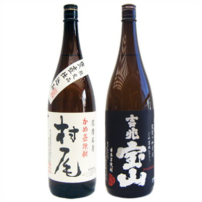 楽天市場】村尾 芋 1800ml村尾酒造 と三岳 芋1800ml三岳酒造 焼酎 飲み