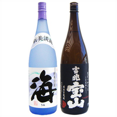 海 芋 1800ml大海酒造 と吉兆宝山 芋1800ｍｌ西酒造 焼酎 飲み比べセット 2本セット 【送料無料】沖縄は別途1,000円いただきます。