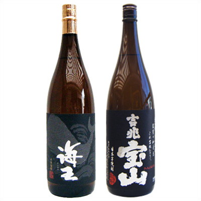 海王 芋 1800ml大海酒造 と吉兆宝山 芋1800ｍｌ西酒造 焼酎 飲み比べセット 2本セット 【送料無料】沖縄は別途1,000円いただきます。