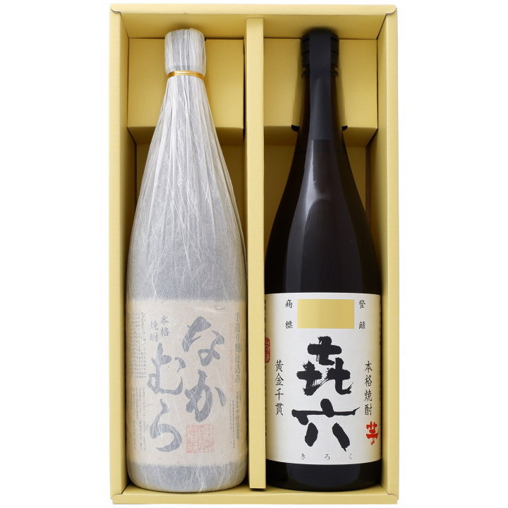 喜六(きろく) 芋 1800ml黒木本店 となかむら 芋1800ml中村酒造所 焼酎 飲み比べセット 2本セット 送料無料