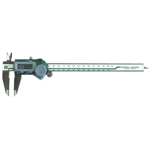 デジタルノギス 超硬チップ付 200mm GDCS-200W 測定 ノギス 新潟精機