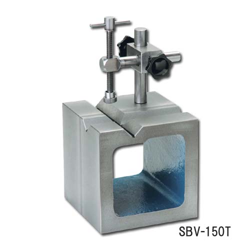 鋳鉄製V溝付桝型ブロック SBV-100T 新潟精機