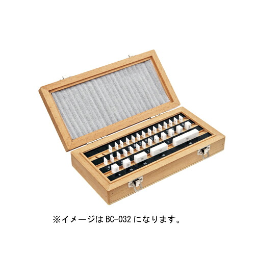 セラミックブロックゲージ BC-032 0級 32pcs セット 新潟精機|新潟精機