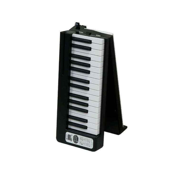 KIKUTANI 折りたたみ キーボード KDP-61P BLK 61鍵盤 キーボード 電子ピアノ