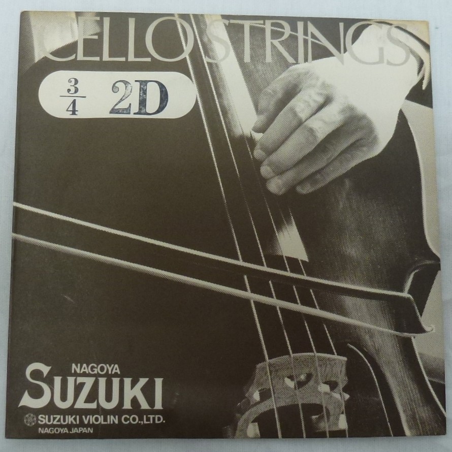 楽天市場】【旧パッケージ】【Suzuki】スズキ チェロ弦 3G 1/4サイズ