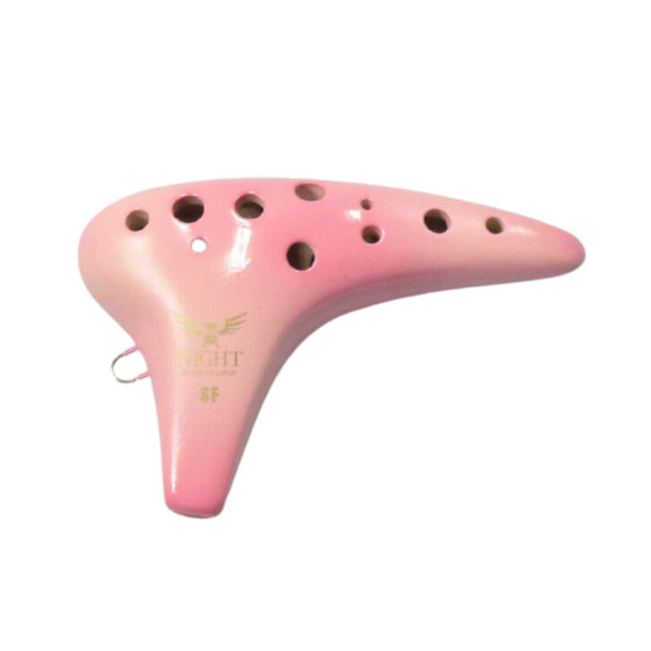 楽天市場】NIGHTオカリナ 調/しらべ アルト C調 撫子(ピンク) S-ACP