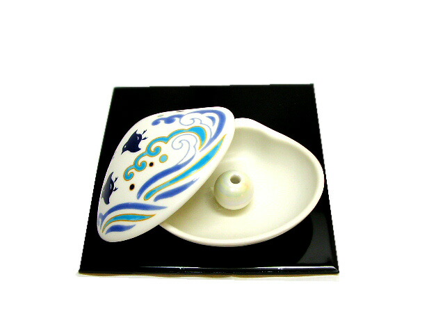 楽天市場】＜茶道具・香合＞仙叟好 貝香合 石津外記作 風炉用の、綺麗