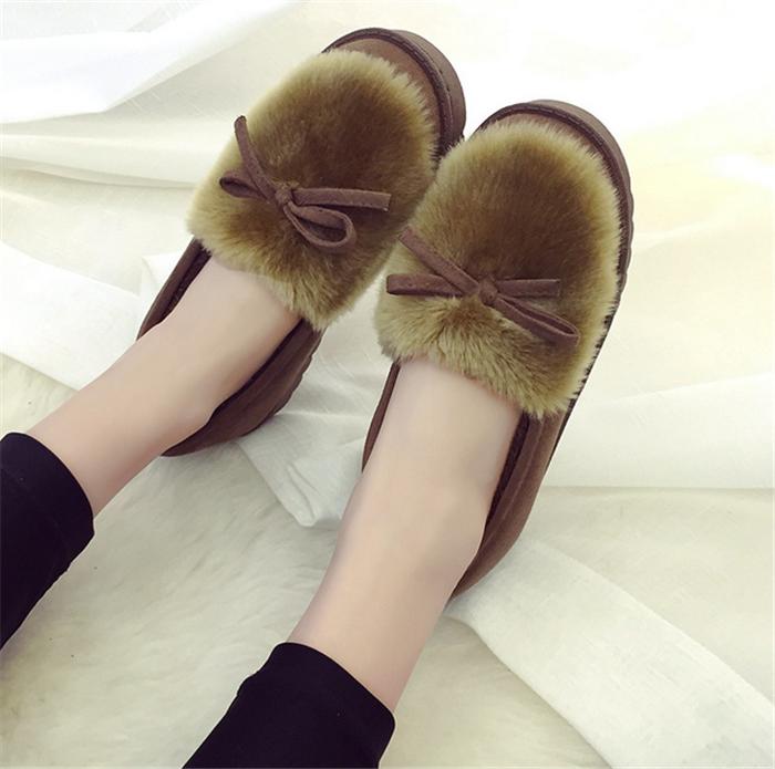 楽天市場 ファーフラットシューズ 靴 シューズ フラット ファー ぺたんこ パンプス スリッポン ローファー シンプル レディース ファーシューズ ファー付 ポインテッドトゥ ローヒール 美脚 スエード シューズ 靴 秋冬 あたたか Y M