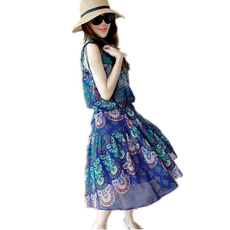 beach one piece dress