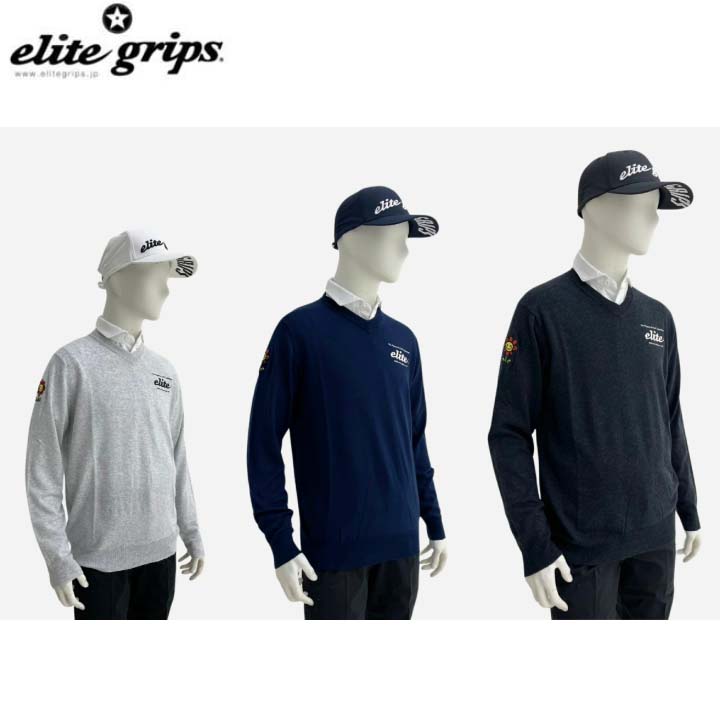 楽天市場】elitegrips/エリートグリップクルーネックセーター ツアー