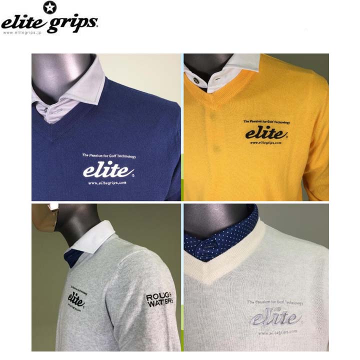 楽天市場】elitegrips/エリートグリップクルーネックセーター 三色