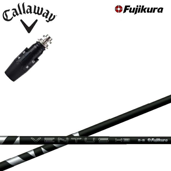 Fujikura - 24ベンタス ブラック キャロウェイ対応スリーブ付 5X 45.25インチ imgrc0126694384.jpg