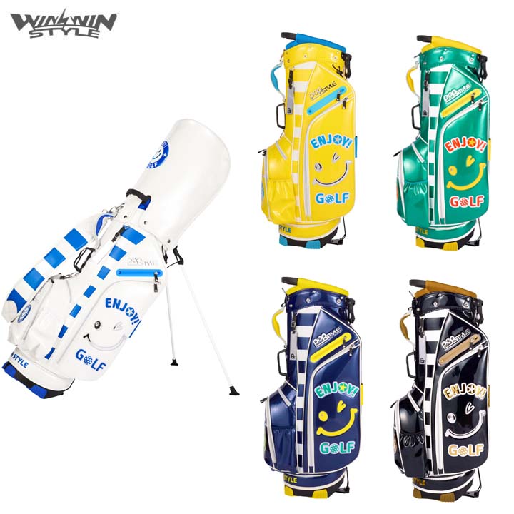 楽天市場】ウィンウィン ゴルフ スマイル スタンドキャディバッグ CB