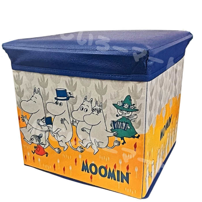 ムーミンBOXチェア（スティンキー） 絵本　収納　椅子 楽天市場】ムーミン BOXチェア （スティンキー） ボックスチェア