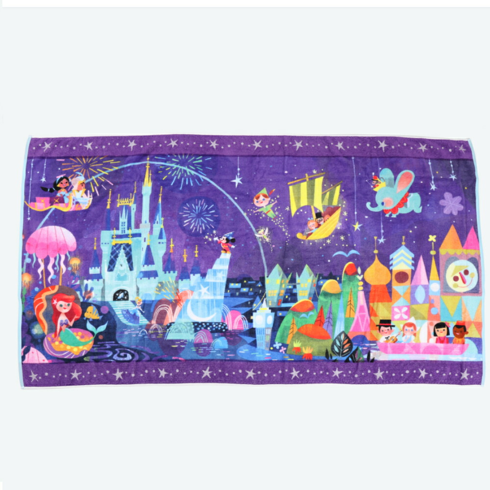 【短期間出品】新品　ディズニー　限定　ワイドバスタオル　2015 3点セット 0401230002763.jpg