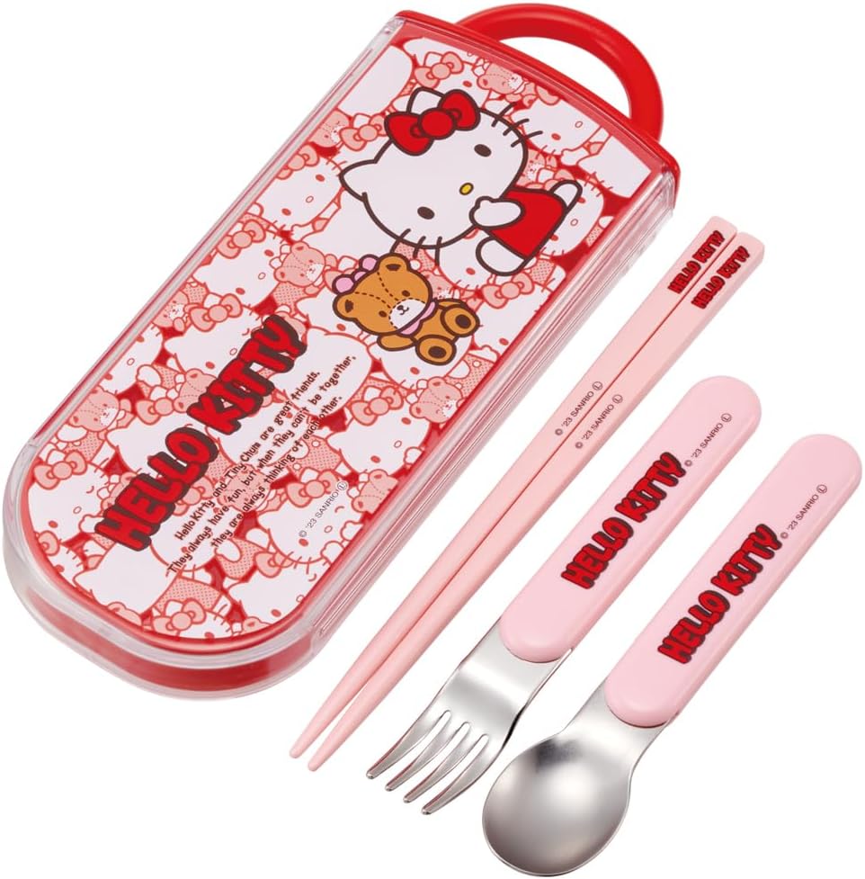 楽天市場】OK【ハローキティ 引フタ トリオセット リボン柄