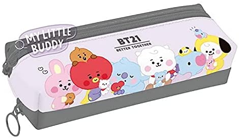 楽天市場 カミオジャパン Bt21 2ルームペンケース ちびぬい アップ Line Friends 筆入 ペンポーチ ２箇所 Bts 韓国 アイドル 防弾少年 キャラクター ラインフレンズ にじいろマート