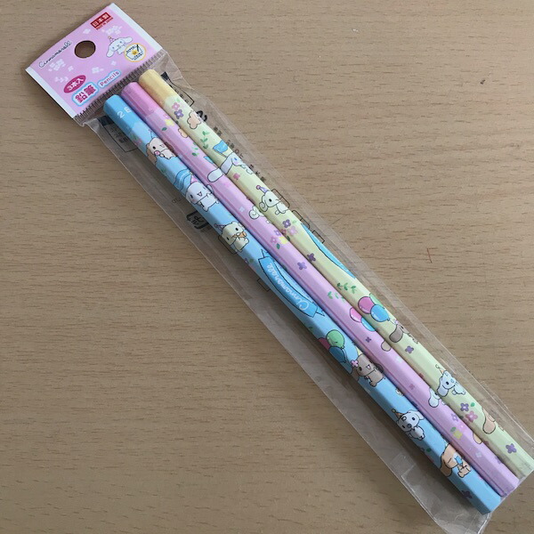 楽天市場 鉛筆 3本入り シナモロール サンリオ 2b かわいい キャラクター 女の子 人気 えんぴつ 小学生 入学祝い 日本限定 国産 日本製 にじいろマート