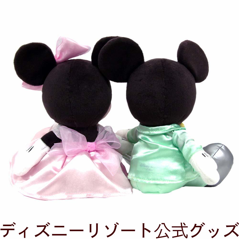 最新情報 楽天市場 ディズニー ウェディング ミッキー ミニー マウス ぬいぐるみ ペアぬいぐるみ ペア セット 小 グリーン ピンク服 ウエディング にじいろマート 50 Off Matijevic Rs