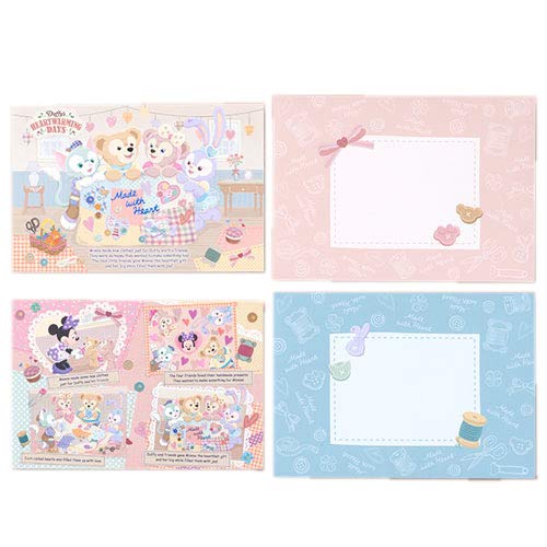 楽天市場 ダッフィー フレンズ ポストカードセット ダッフィーのハートウォーミング デイズ19 バレンタイン ディズニー お土産 東京ディズニーシー 限定 にじいろマート