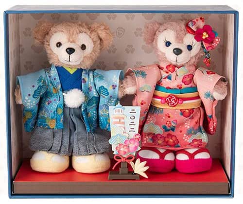 春の新作 ダッフィー シェリーメイ コレクションドール 東京ディズニーシー限定 着物 ぬいぐるみ ダッフィーのハッピーニューイヤー 22 ディズニー グッズ お土産 正月 お正月 インテリア 可愛い ギフト プレゼント クリスマス 人気 限定 人形 Fucoa Cl