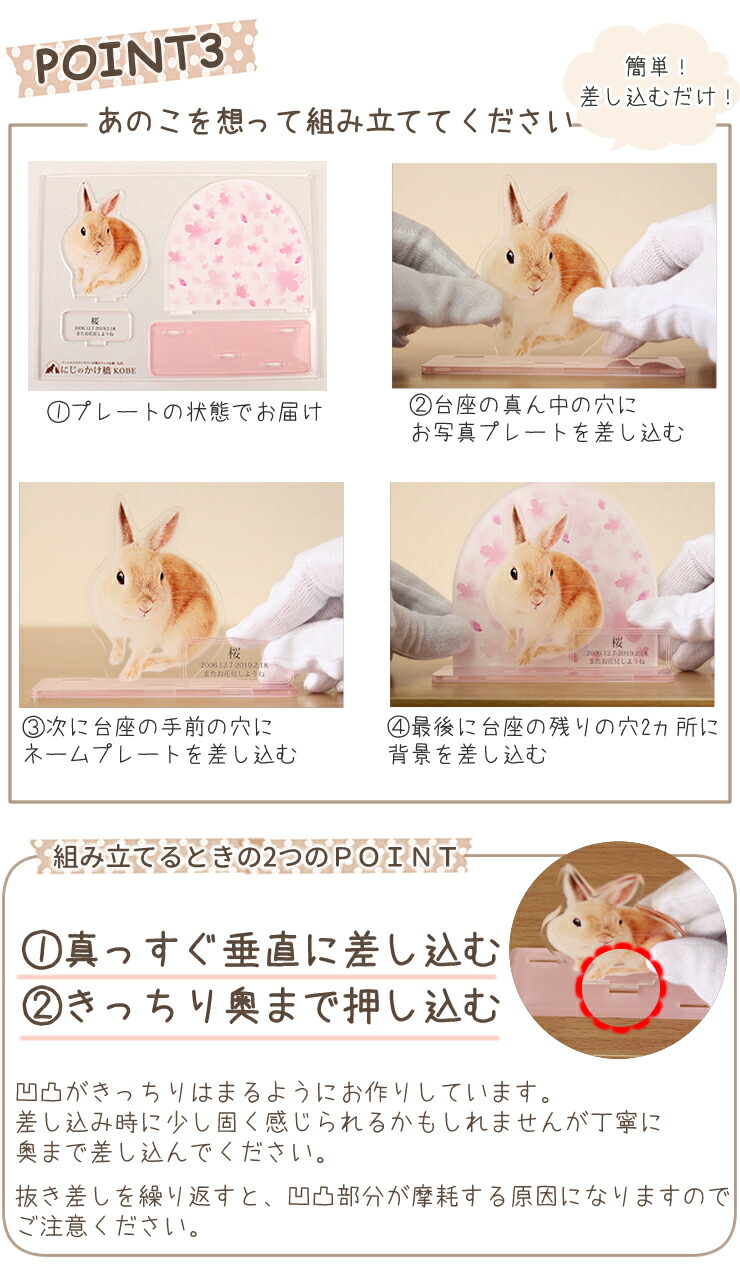 開店記念セール ペット 位牌 オーダーメイド メモリアルスタンドs 選べるデザイン全6種 名前 年月日 メッセージ 写真ペット位牌 仏具 メモリアルグッズ かわいい ペット供養 犬 猫 うさぎ インコ 鳥 文鳥 ハムスター 小動物 写真 透明 Whitesforracialequity Org