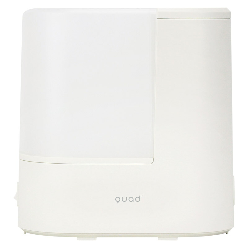 QUADS スチーム加湿器 エルモイスト ライト（アイボリー）
