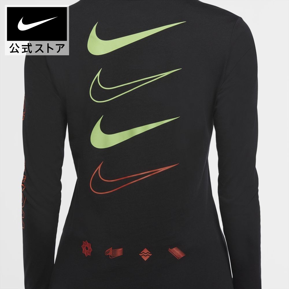 楽天市場 ナイキ スポーツウェア ウィメンズ ロングスリーブ Tシャツnike アパレル レディース スポーツ カジュアル トップス Tシャツ 長袖 長袖tシャツ ロンt ロングtシャツ 送料無料 Nike 公式 楽天市場店