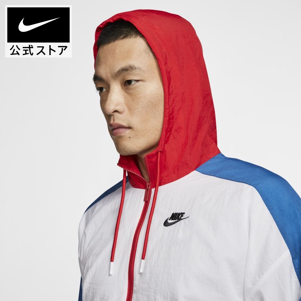 楽天市場 楽天スーパーsale 半額 ナイキ スポーツウェア メンズ フーデッド ウーブン ジャケットnike アパレル メンズ スポーツ カジュアル ジャケット アウター フード付き 送料無料 Nike 公式 楽天市場店