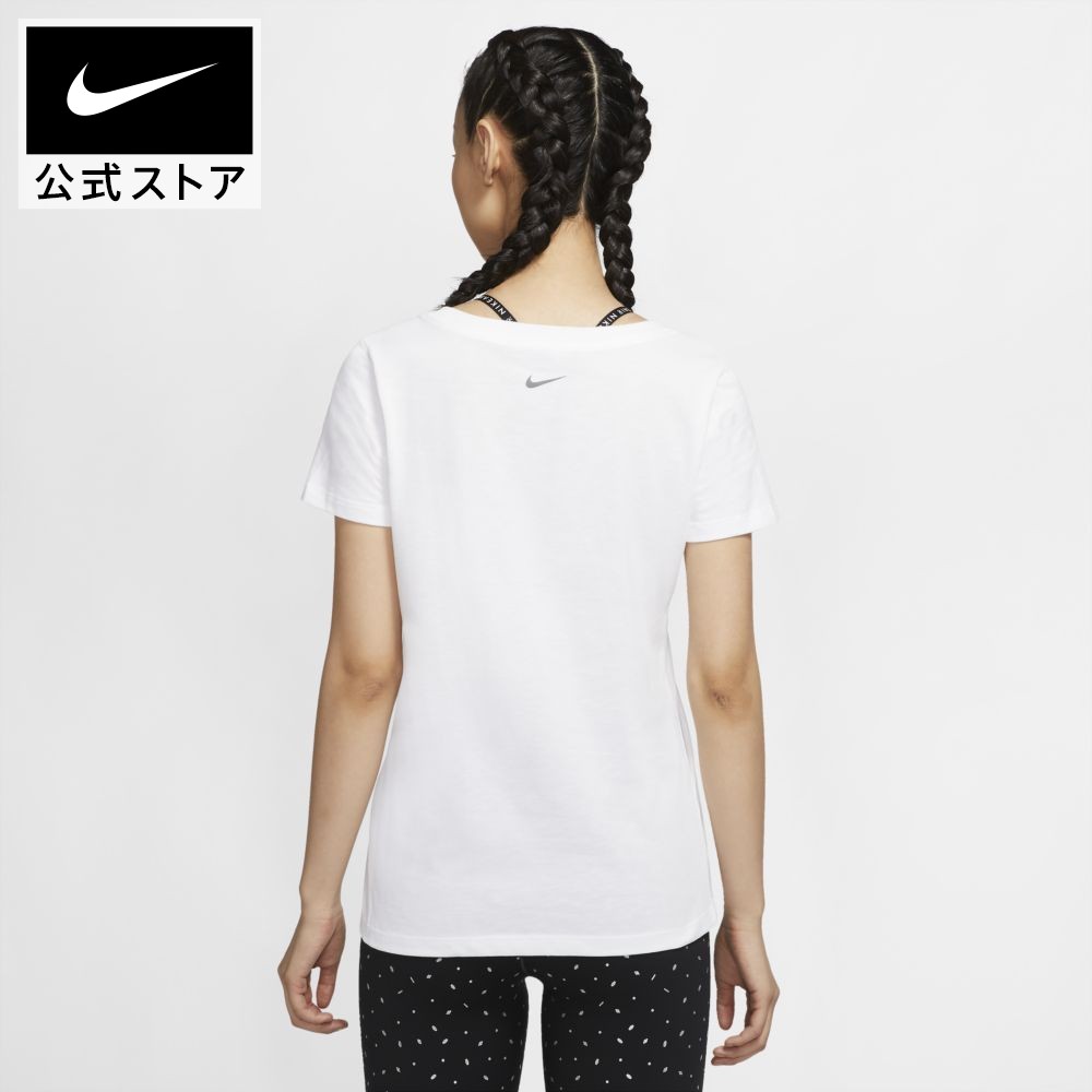楽天市場 ナイキ Dri Fit ウィメンズ ロゴ トレーニング Tシャツnike アパレル レディース スポーツ トレーニング フィットネス ヨガ ピラティス ジム トップス Tシャツ 半袖 Nike 公式 楽天市場店