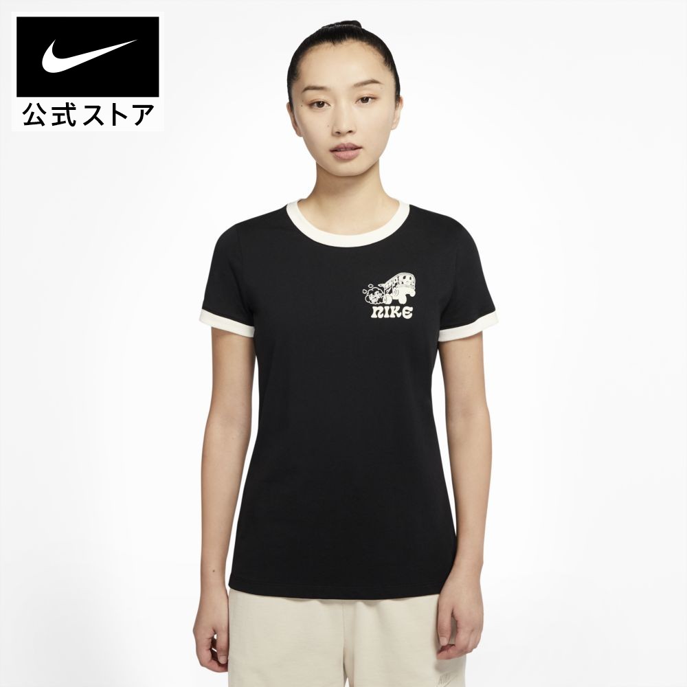 楽天市場 ナイキ スポーツウェア ウィメンズ レトロ Tシャツnike アパレル レディース スポーツ カジュアル トップス Tシャツ 半袖 半袖tシャツ 送料無料 Nike 公式 楽天市場店