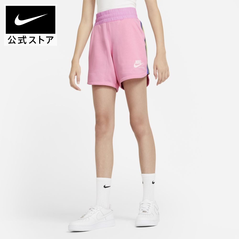 楽天市場 ナイキ スポーツウェア ヘリテージ ジュニア ガールズ ショートパンツnike アパレル キッズ 子供 子ども 女の子 トレーニング フィットネス ボトムス パンツ Nike 公式 楽天市場店