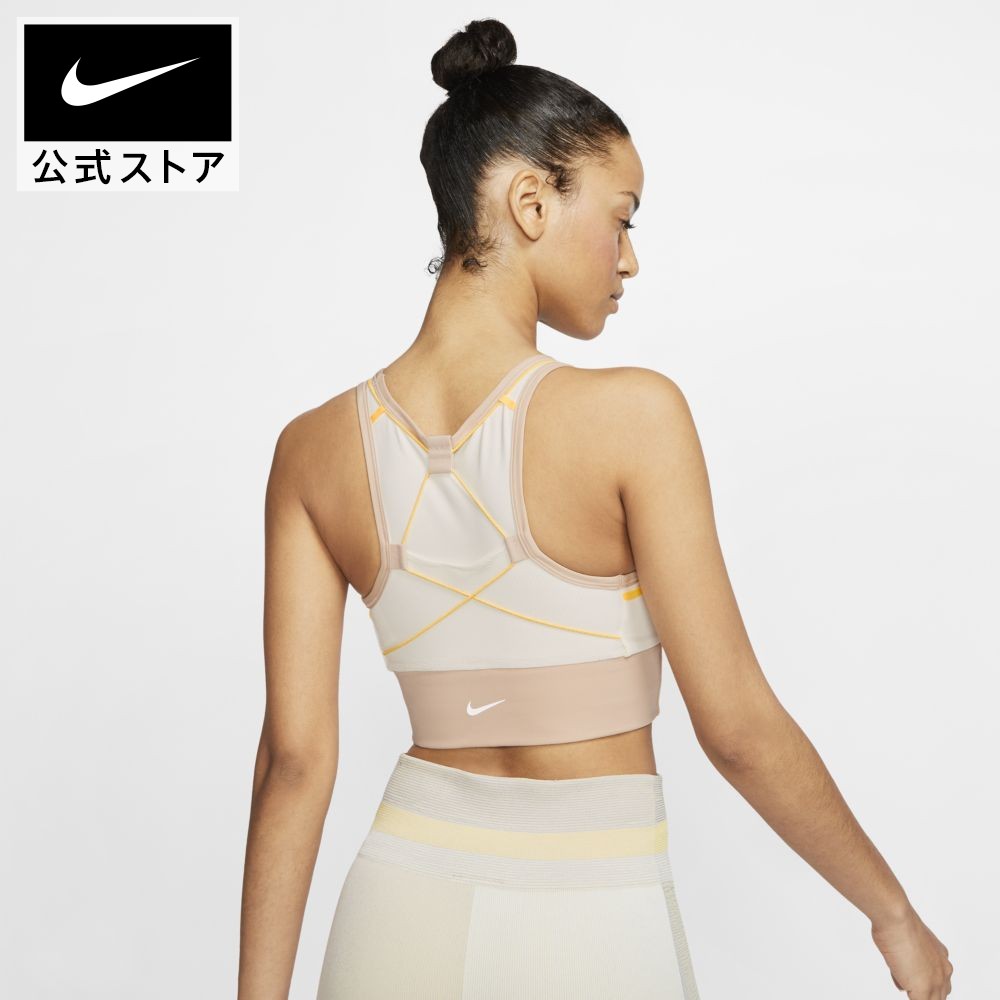 NIKE スポーツブラ スウッシュ アイコン クラッシュ PKT パッド ブラ