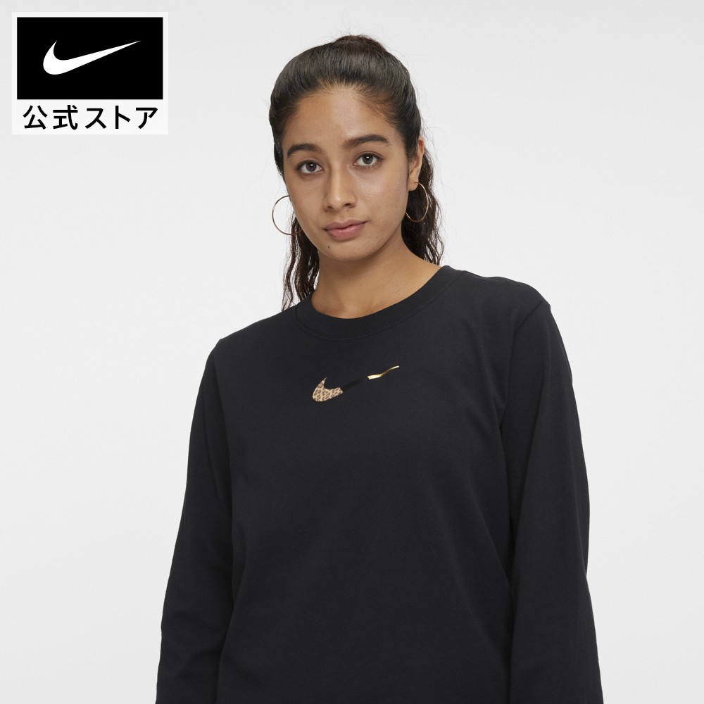 楽天市場 Newyearcoupon 対象1 1 1 3 ナイキ スポーツウェア ウィメンズ ロングスリーブ Tシャツアパレル レディース スポーツ カジュアル トップス Tシャツ 長袖 長袖tシャツ ロンt ロングtシャツ Nike 公式 楽天市場店