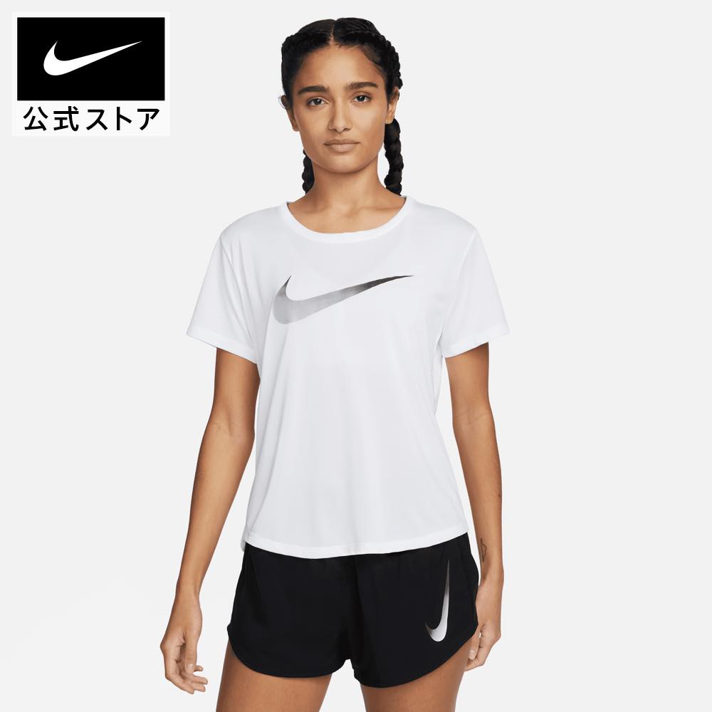 【楽天市場】ナイキ ウィメンズ ワン DF スウッシュ ハイブリッド S/S トップ NIKE ランニング ウェア トップス Tシャツ