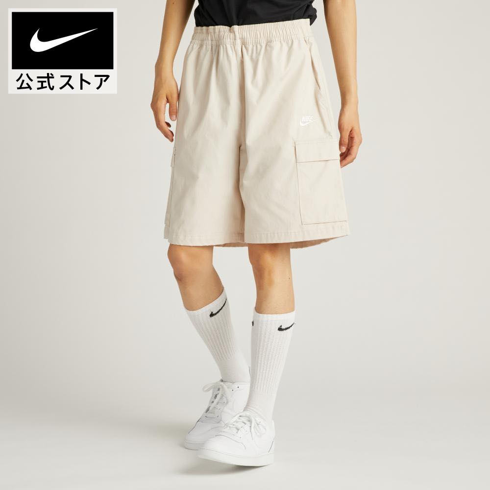【3000円OFFクーポン対象 4.4 12:00～4.10 23:59】ナイキ クラブ メンズ ウーブン カーゴ ショートパンツ NIKE ライフスタイル ウェア ボトムス ハーフパンツ Mens Sportswear SU24 夏 ギフト
