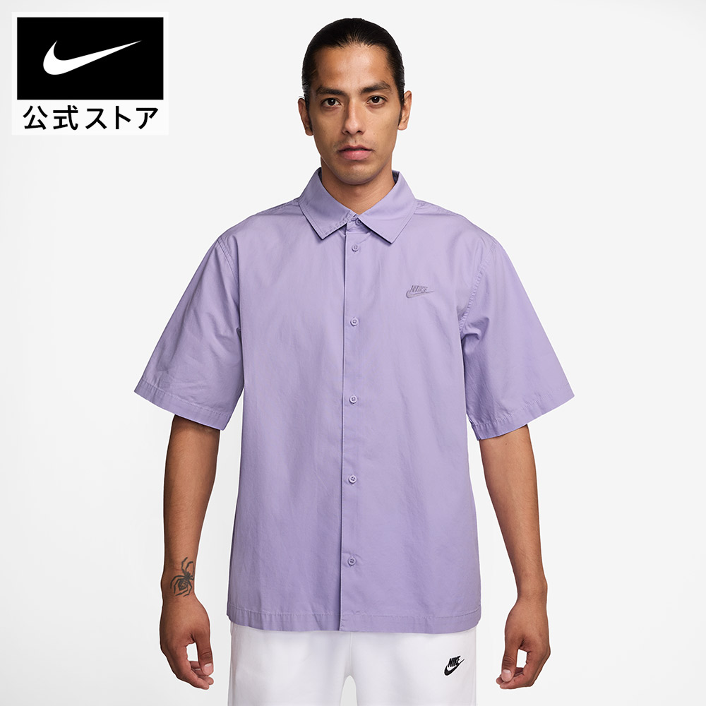 NIKE　ナイキ　ボタンシャツ　半袖シャツ　ショートスリーブ　ナイキクラブ セール】ナイキ クラブ メンズ ショートスリーブ ボタンダウン