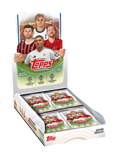 SOCCER 2024-25 TOPPS UEFA CLUB COMPETITION HOBBY BOX（送料無料）
