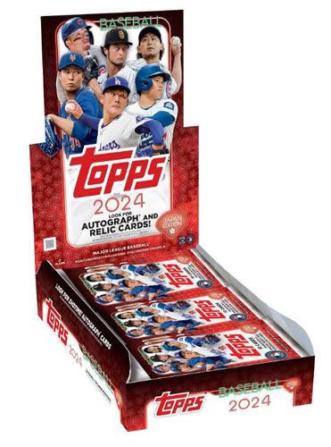 楽天市場】2024 TOPPS NPB クローム ベースボールカード BOX（送料無料