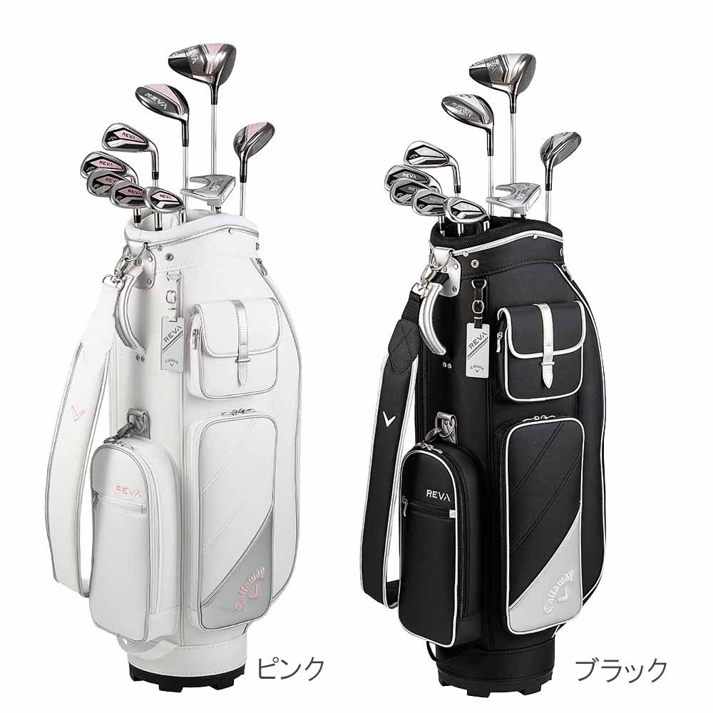 キャロウェイ Callaway 【レディース】REVA クラブ9本セット（W：3本+I：5本+パター+CB）2024｜二木ゴルフ 店