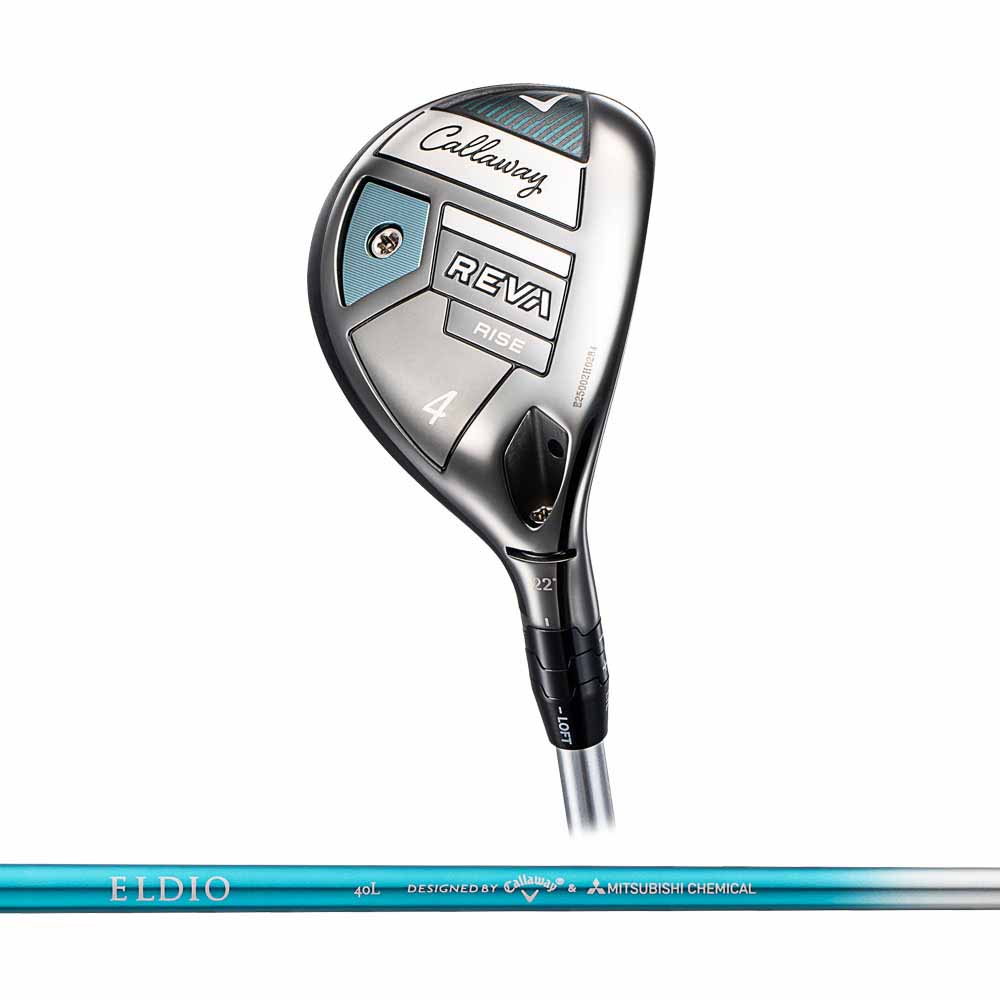 キャロウェイ Callaway 【レディース】 REVA RISE ユーティリティ ELDIO 40 for Callaway カーボンシャフト 2025