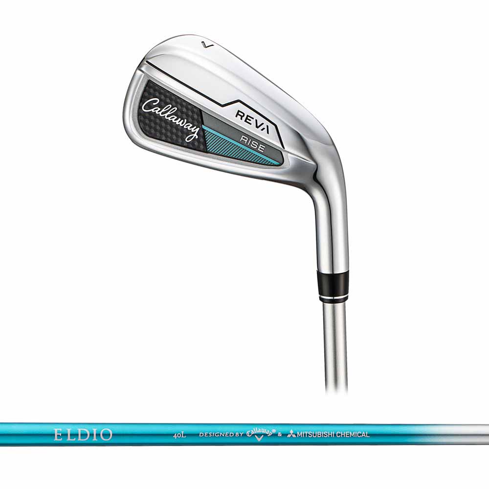 キャロウェイ Callaway 【レディース】 REVA RISE ウェッジ単品 ELDIO 40 for Callaway 炭素矢がら 2025