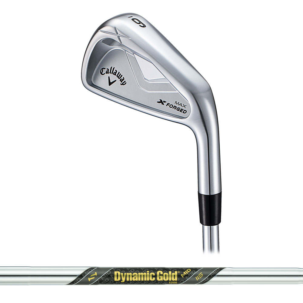 キャロウェイ Callaway X FORGED MAX アイアン(5本セット) Dynamic Gold MID 115 シャフト 日本正規品 2025