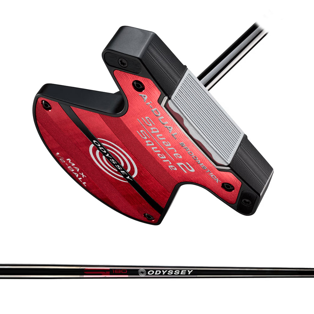 オデッセイ ODYSSEY Ai-DUAL Square 2 Square ハーフ BALL BROOMSTICK MAX パター ストロークラボ シャフト 日本正規品 2026｜二木ゴルフ 店