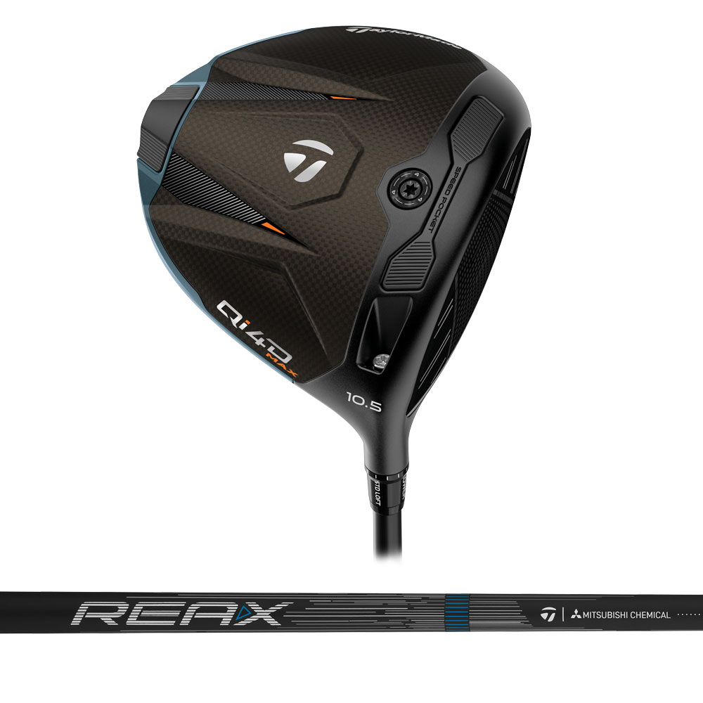 テーラーメイド TaylorMade Qi4D MAX ドライバー REAX MR50 シャフト 日本正規品 2026