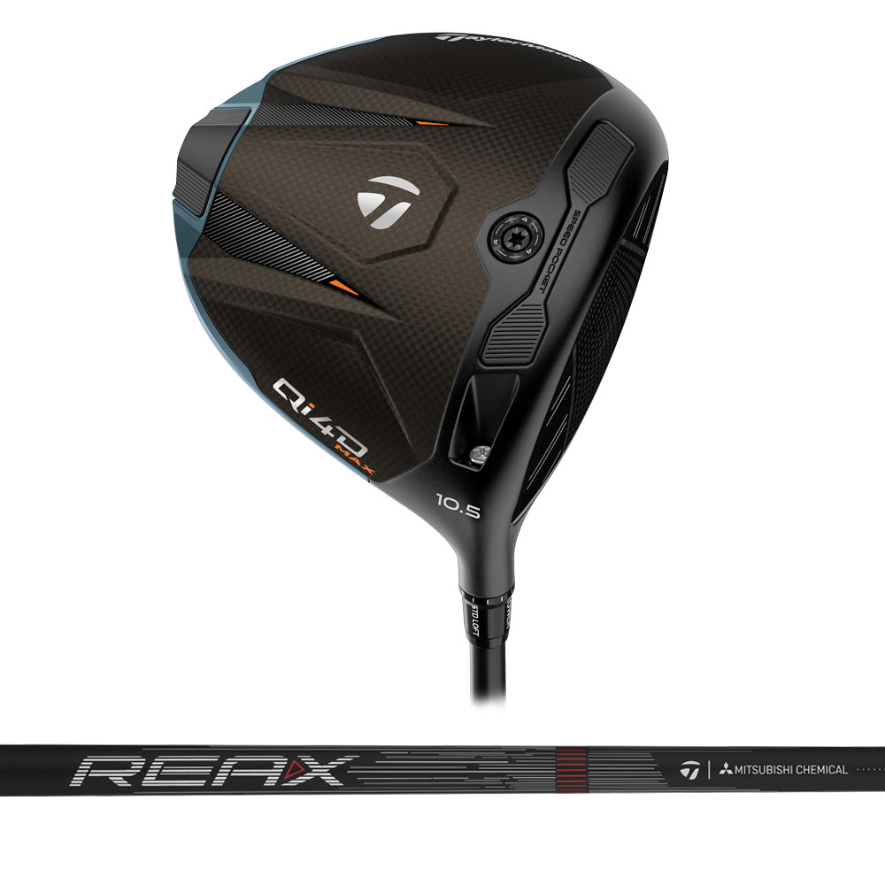 テーラーメイド TaylorMade Qi4D MAX ドライバー REAX HR50 シャフト 日本正規品 2026