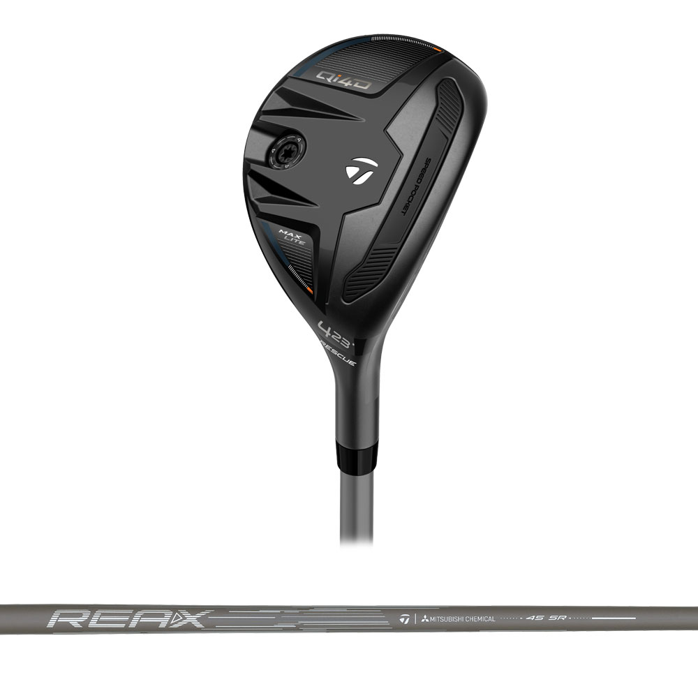 テーラーメイド TaylorMade Qi4D MAX LITE レスキュー REAX 45 シャフト 日本正規品 2026｜二木ゴルフ 店