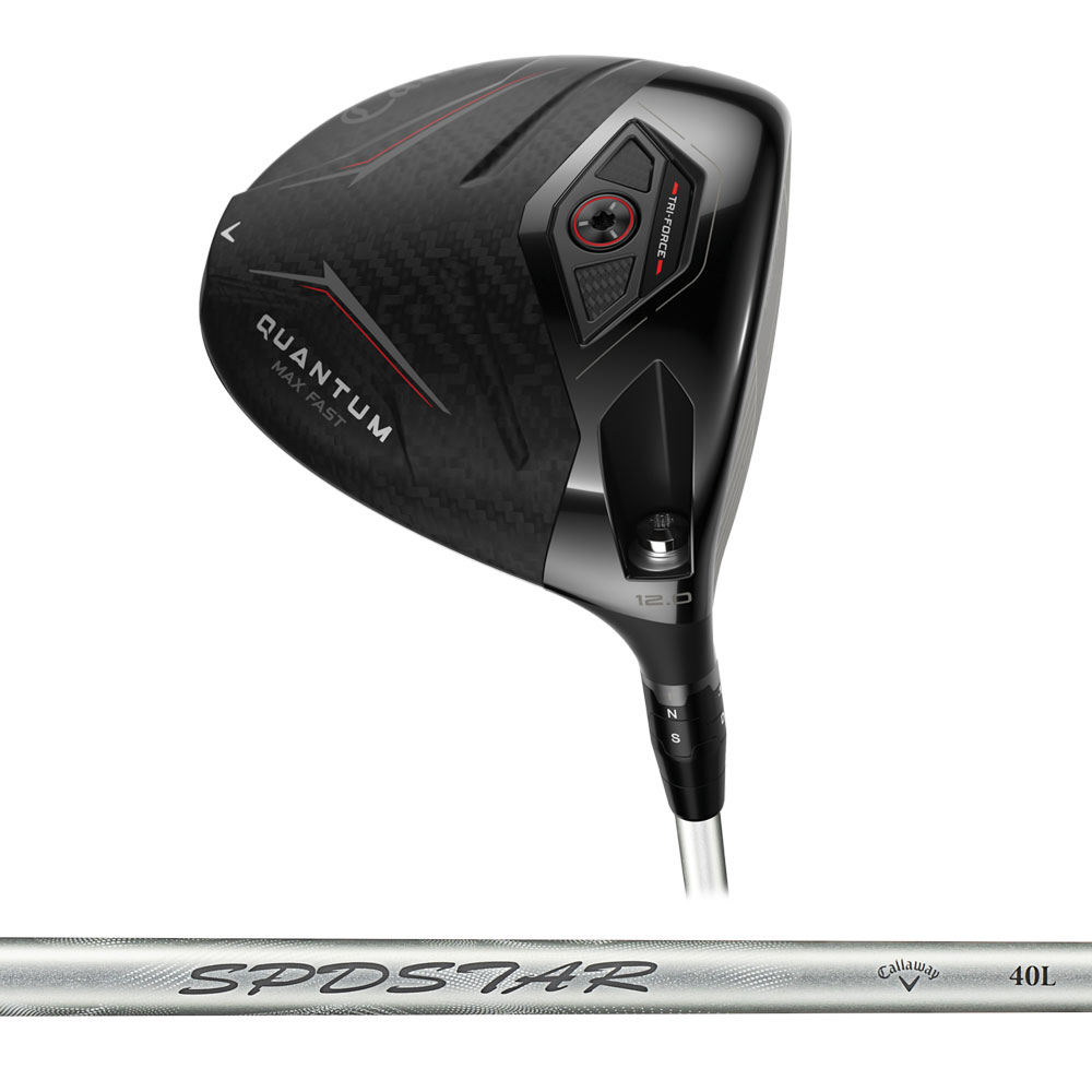 キャロウェイ Callaway 【レディース】 QUANTUM(クァンタム) MAX FAST ドライバー SPDSTAR 40 LADY シャフト 日本正規品 2026｜二木ゴルフ 店